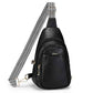 Crossbody Bags for Women Anti Theft Vegan Leather Sling Bag RFID Blocking Chest Bag for Travel