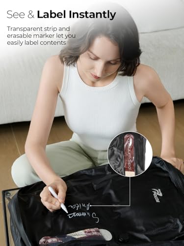 Vacuum Bags for Travel with Wireless Pump (3 Count)