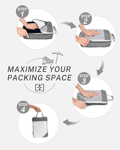 Compression Packing Cubes for Travel