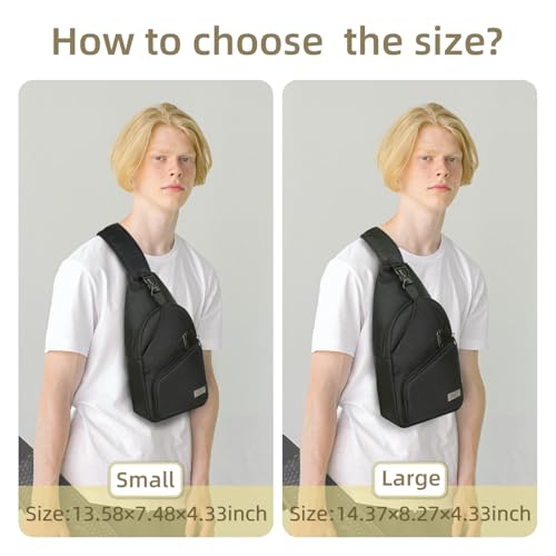 Crossbody Sling Bag Men Women