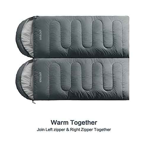 3 4 Season Sleeping Bag for Adults & Kids