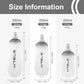 200ml/350ml/500ml Collapsible Soft Flask,BPA Free Folding Soft Water Bottle with Hanging Ring,Lightweight TPU Hydration Flask for Running Marathon Cycling Hiking (2 Count)