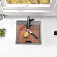 Drop In Bar Sink Black