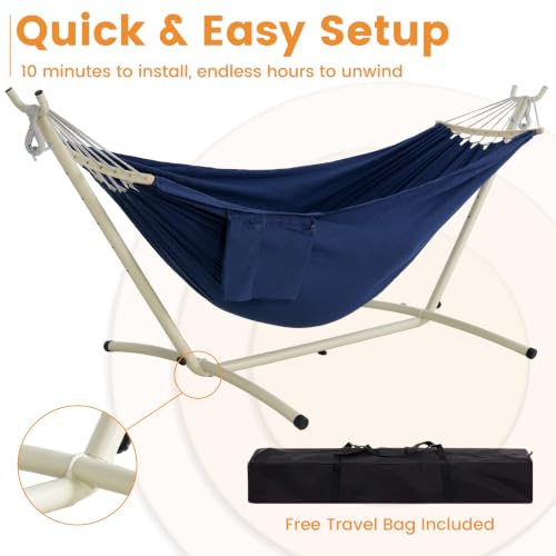 LazyDaze Hammocks Double Hammock with Stand