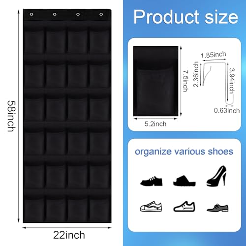 Over the Door Shoe Organizer