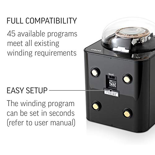 Watch Winder for Automatic Watches with Vertical Rotor Stop