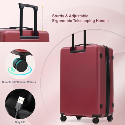 Luggage Sets 5 Piece Front Open (5 Count)