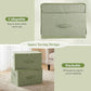 Fabric Storage Bins with Zipper Lids (2 Count)