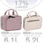 Travel Toiletry Bag for Women Hanging Organizer Makeup Case Pockets