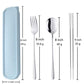 Portable Travel Flatware 3PCS Spoon Fork Chopsticks Set 18 (10.99 Count)