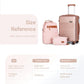 Carry On Luggage 22x14x9 Airline Approved Suitcase with Wheels