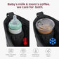 Slim Stroller Organizer with 2 Insulated Cup Holders