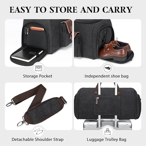 Canvas Garment Bags for Travel