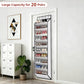 10 Tiers White Over Door Shoe Organizer Storage