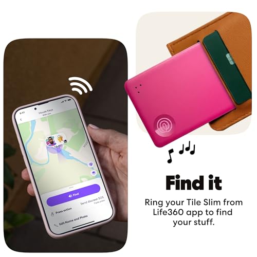 Tile Slim Wallet Finder