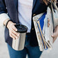 PRESSE by Bobble French Coffee Press Insulated Travel Tumbler 13 oz Black