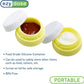 Reusable Travel Silicone Storage Jar