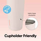 FreeSip Sway Insulated Stainless Steel Water Bottle with Two