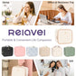 Travel Makeup Bag with Led Mirror