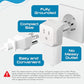 Italy Travel Plug Adapter (3 Count)
