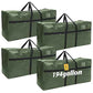 4 Pcs 194 Gallon Extra Large Moving Bags Heavy Duty Storage Bag (4 Count)