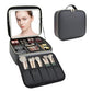 Travel Makeup Bag with LED Mirror Travel Makeup Organizer with 3 Lighted Settings