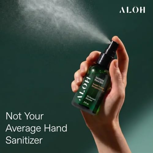 ALŌH Travel Size Hand Sanitizer Spray 3 (6 Fl Oz)