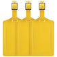 3 Pack Luggage Tags for Suitcases Airplane Travel Essentials (3 Count)