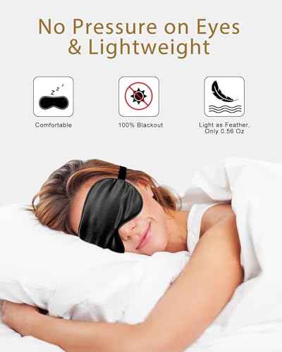 4 Pack Silk Sleep Mask (4 Count)