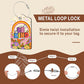 2 Pcs Rainbow Luggage Tags for Suitcase (2 Count)