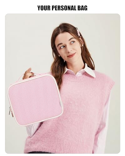 Travel Makeup Bag With LED Mirror