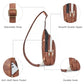 Crossbody Bags for Women Leather Sling Bag for Woman Travel Black
