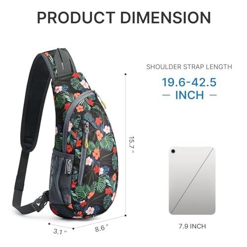 Small Sling Bag for Men Women