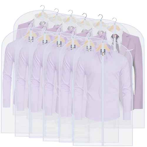 Suit Bags for Closet Storage Garment Bag (12 Count)