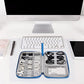 Travel Electronics Organizer Portable Cable Organizer Bag for Storage Electronic Accessories Case for Cord
