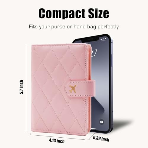 Premium Leather Passport Holder Covers Case