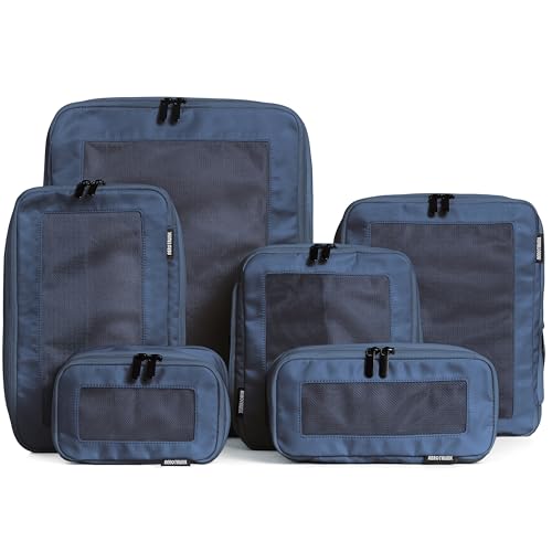 Compression Packing Cubes for Travel (6 Count)