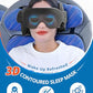 Travel Pillow with Chin Strap for Different Seats
