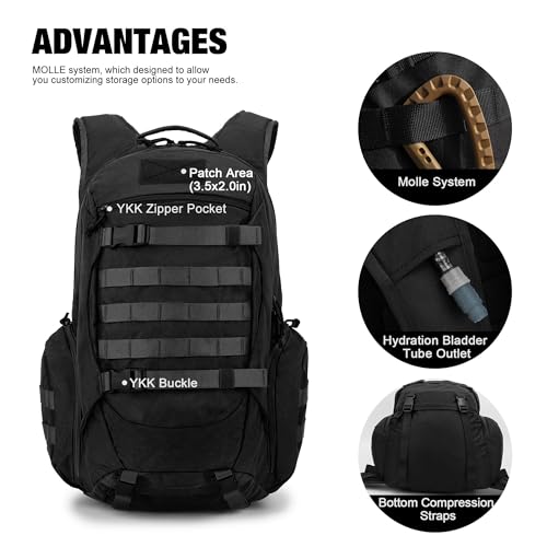 35L Tactical Backpack for Men