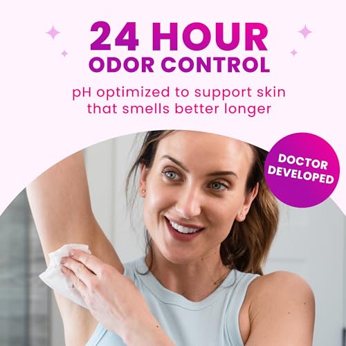 Acidified Deodorant Wipes (15 Count)