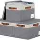 Large Storage Bins with Lids (3 Count)