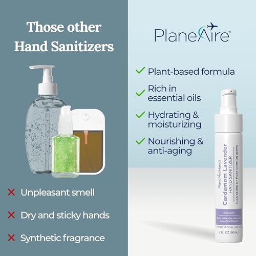 Cardamom Lavender Lotion Hand Sanitizer (6 Fl Oz)