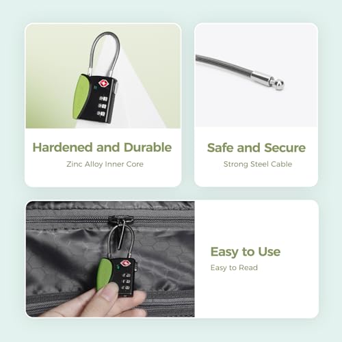 TSA Approved Travel Luggage Locks