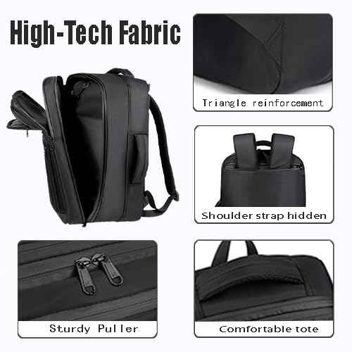 Vacuum sealed travel computer backpack