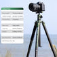 Carbon Fiber Tripod 60 Inch 360 Degree Ball Head Quick Release Plate Lightweight Camera Tripod for Travel Tripod Folded Height Only 14.3"