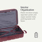 Signature Hardside Expandable Checked Large Spinner Luggage