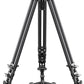 LVC-253C+BV-20 Video Tripod, Twin Leg, Integrated Bowl, Leveling Base with Handle, 3 Leg Sections, Fluid Head Set, Lever Release Clamp