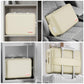 Fireproof Document Box Hard Case with Lock ＆ Accordion File Folder