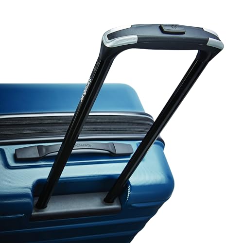 Omni 2 28 Inch Large Checked Hardside Luggage with 360° Spinner Wheels