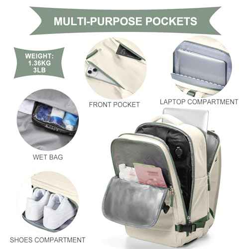Vacuum Backpack Travel with Pump